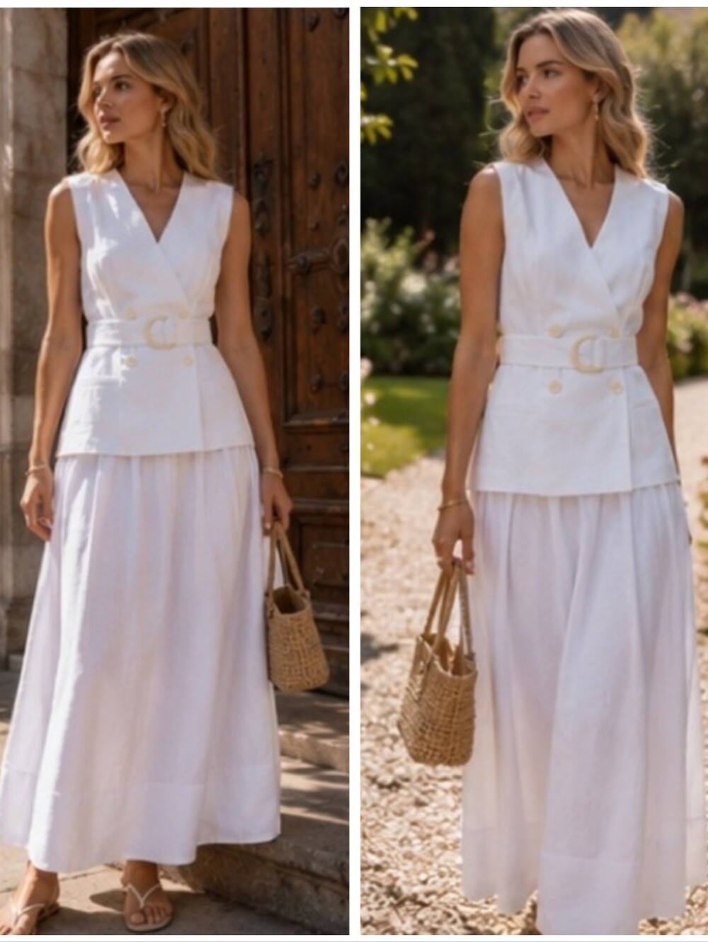 🔥Last 1🔥MANGO Combination Dress - Picture 3 of 8